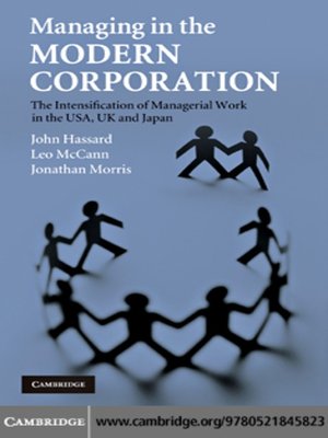 cover image of Managing in the Modern Corporation